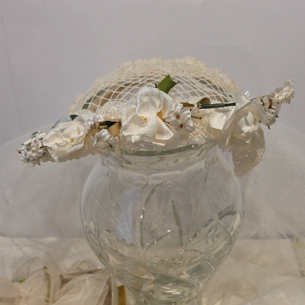 Vintage Bridal Veil And Petticoat